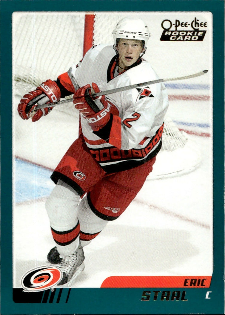 2003-04 O-Pee-Chee - Base #334 Eric Staal - Carolina Hurricanes - A
