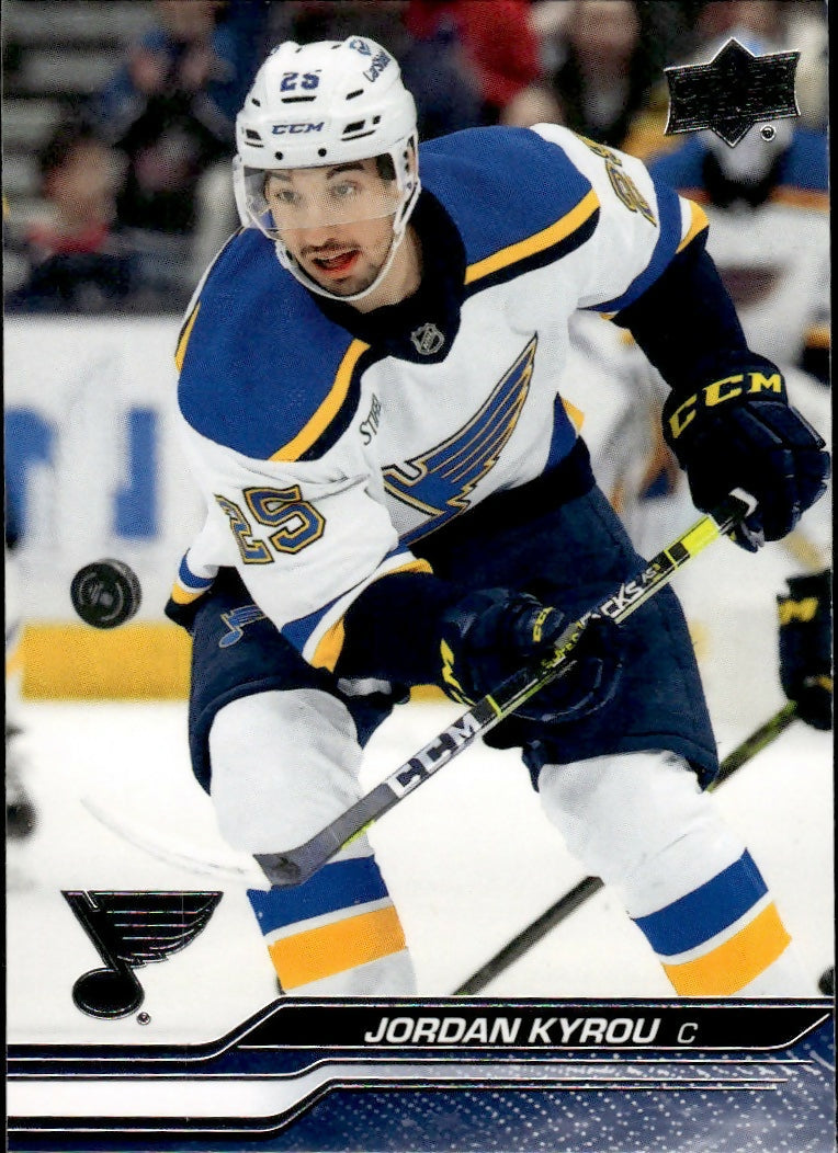 2023-24 Upper Deck Series 2 Hockey - Base #405 Jordan Kyrou - St. Louis Blues