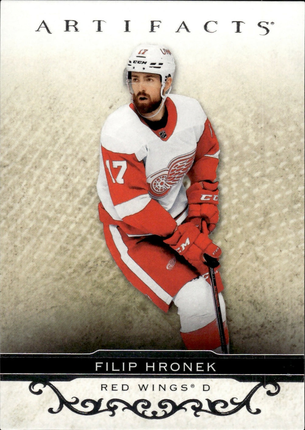 2021-22 Upper Deck Artifacts Hockey - Base #70 Filip Hronek - Detroit Redwings