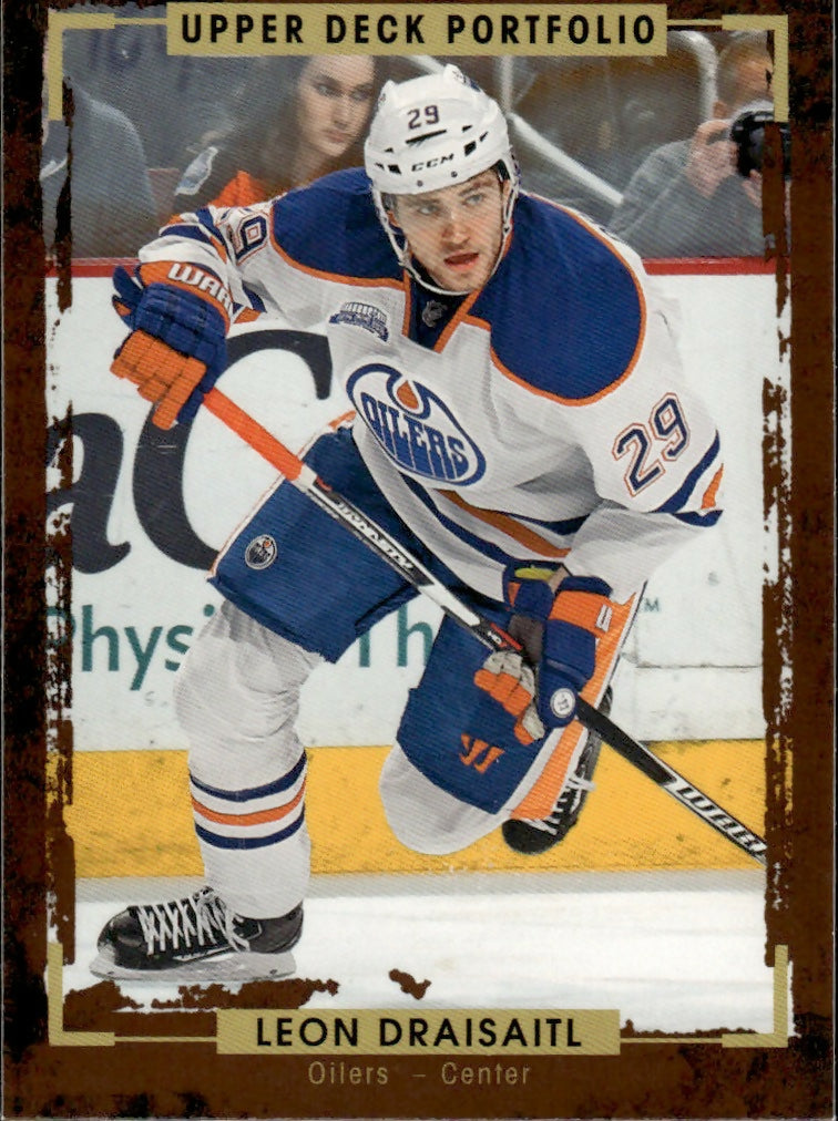 2015-16 Upper Deck Portfolio Hockey - Base #164 Leon Draisaitl - Edmonton Oilers