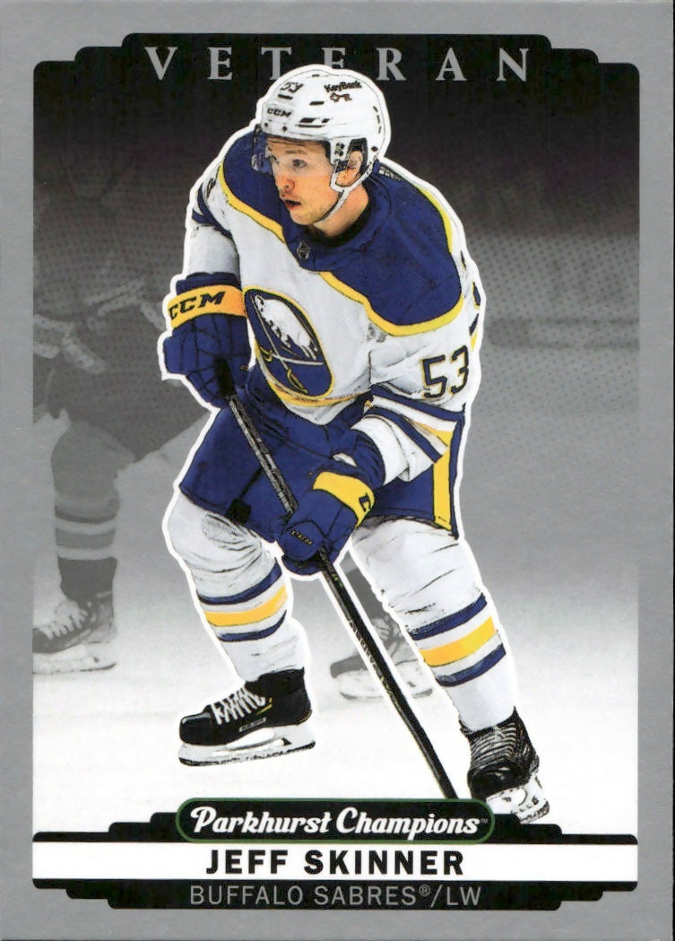 2022-23 Upper Deck Parkhurst Champions - Base - Silver #49 Jeff Skinner - Buffalo Sabres - A