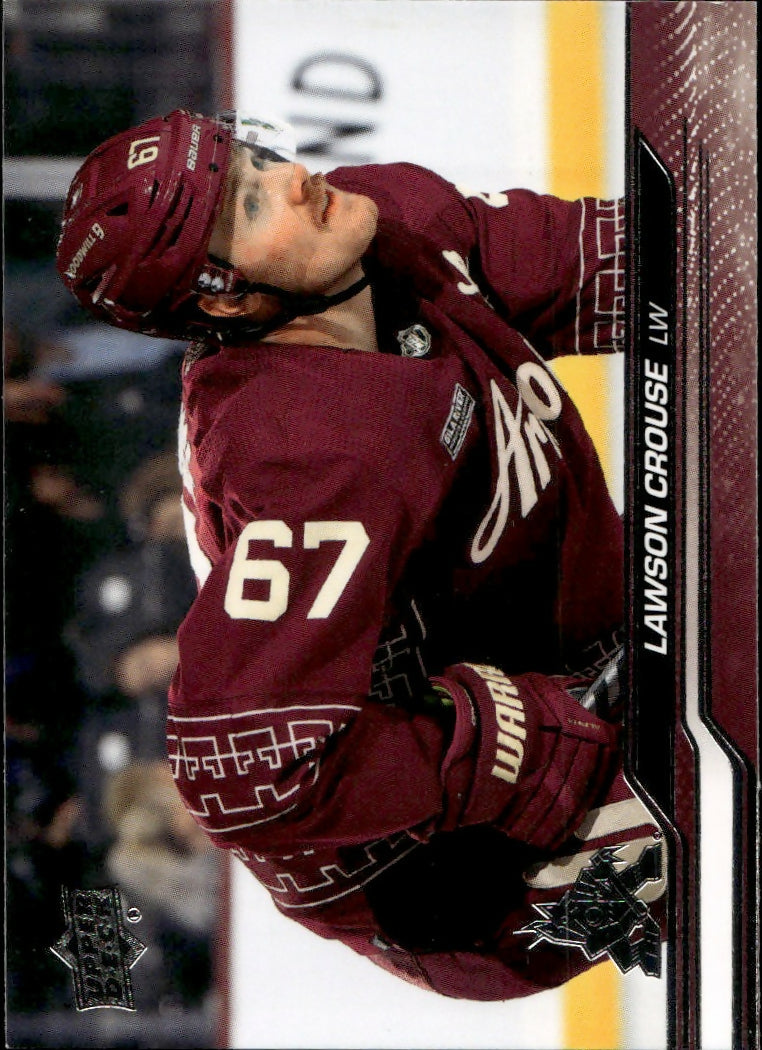 2023-24 Upper Deck Series 2 Hockey - Base #261 Lawson Crouse - Arizona Coyotes - A