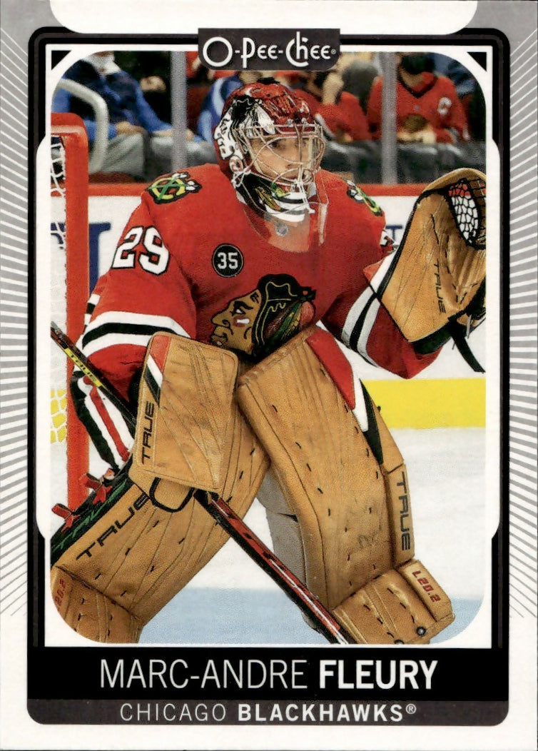 2021-22 Upper Deck O-Pee-Chee Hockey - Base #601 Marc-Andre Fleury - Chicago Blackhawks - A