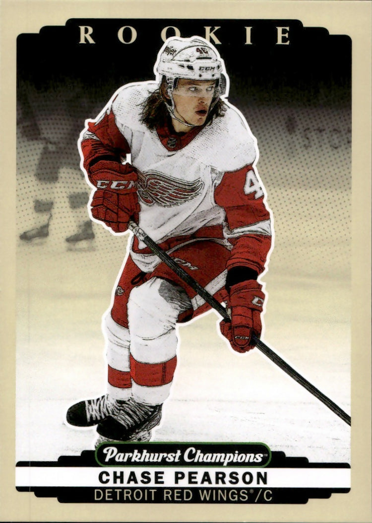 2022-23 Upper Deck Parkhurst Champions - Base #298 Chase Pearson - Detroit Red Wings - A