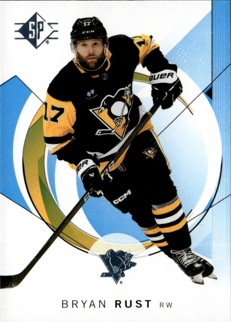 2024-25 SP Blue #79 Bryan Rust Pittsburgh Penguins