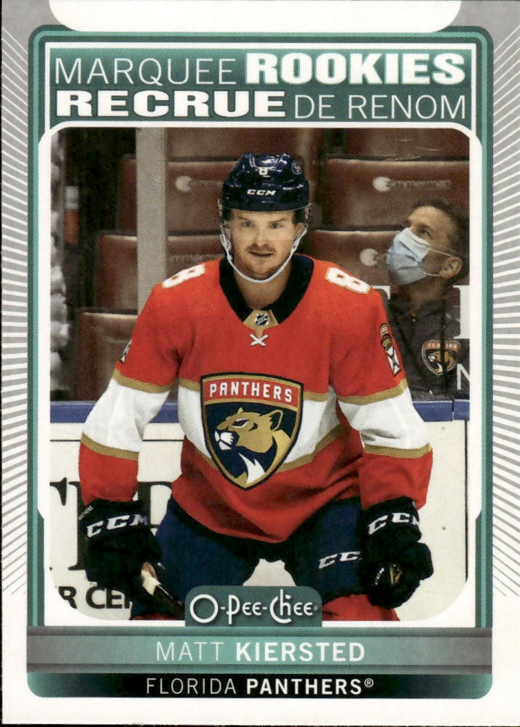 2021-22 Upper Deck Series 2 - O-Pee-Chee Update #636 Matt Kiersted - Florida Panthers - A