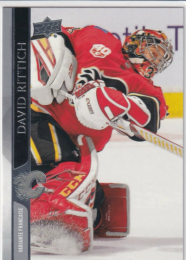 2020-21 Upper Deck French #30 David Rittich Calgary Flames
