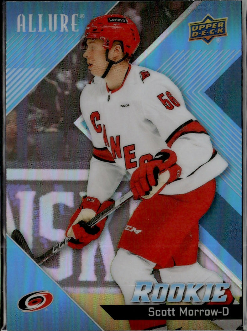 2024-25 Upper Deck Allure Hockey - Base - Rookie #146 Soctt Morrow - Carolina Hurricanes - A