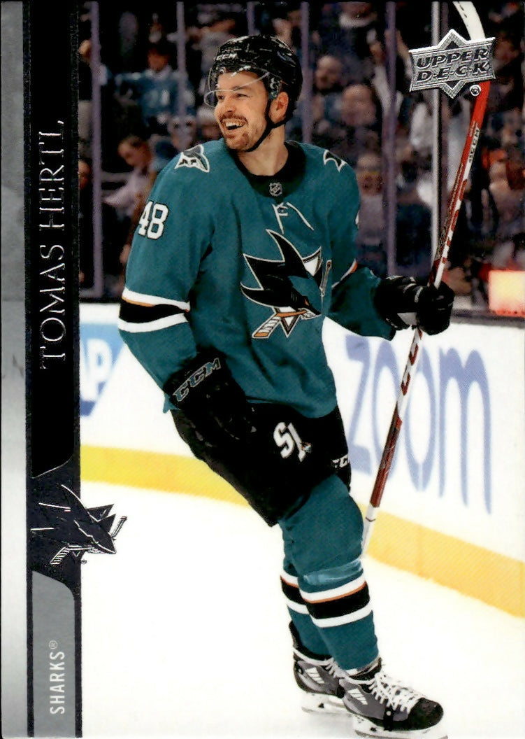 2020-21 Upper Deck Series 1 Hockey #147 Tomas Hertl - San Jose Sharks