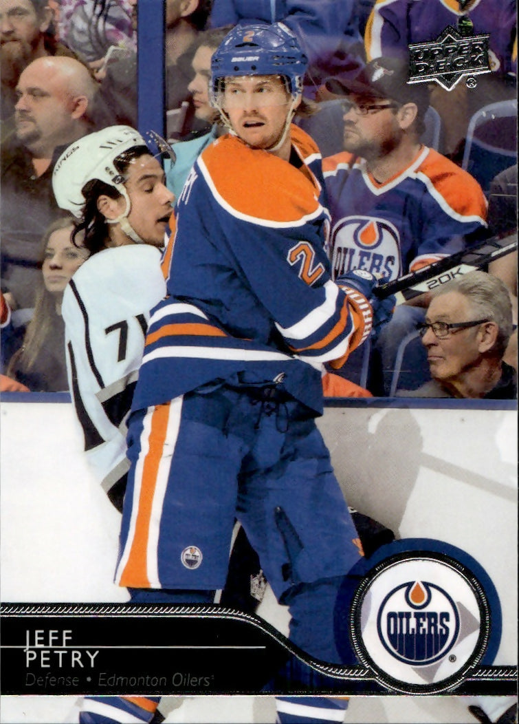 2014-15 Upper Deck Series 1 Hockey - Base #77 Jeff Petry - Edmonton Oilers