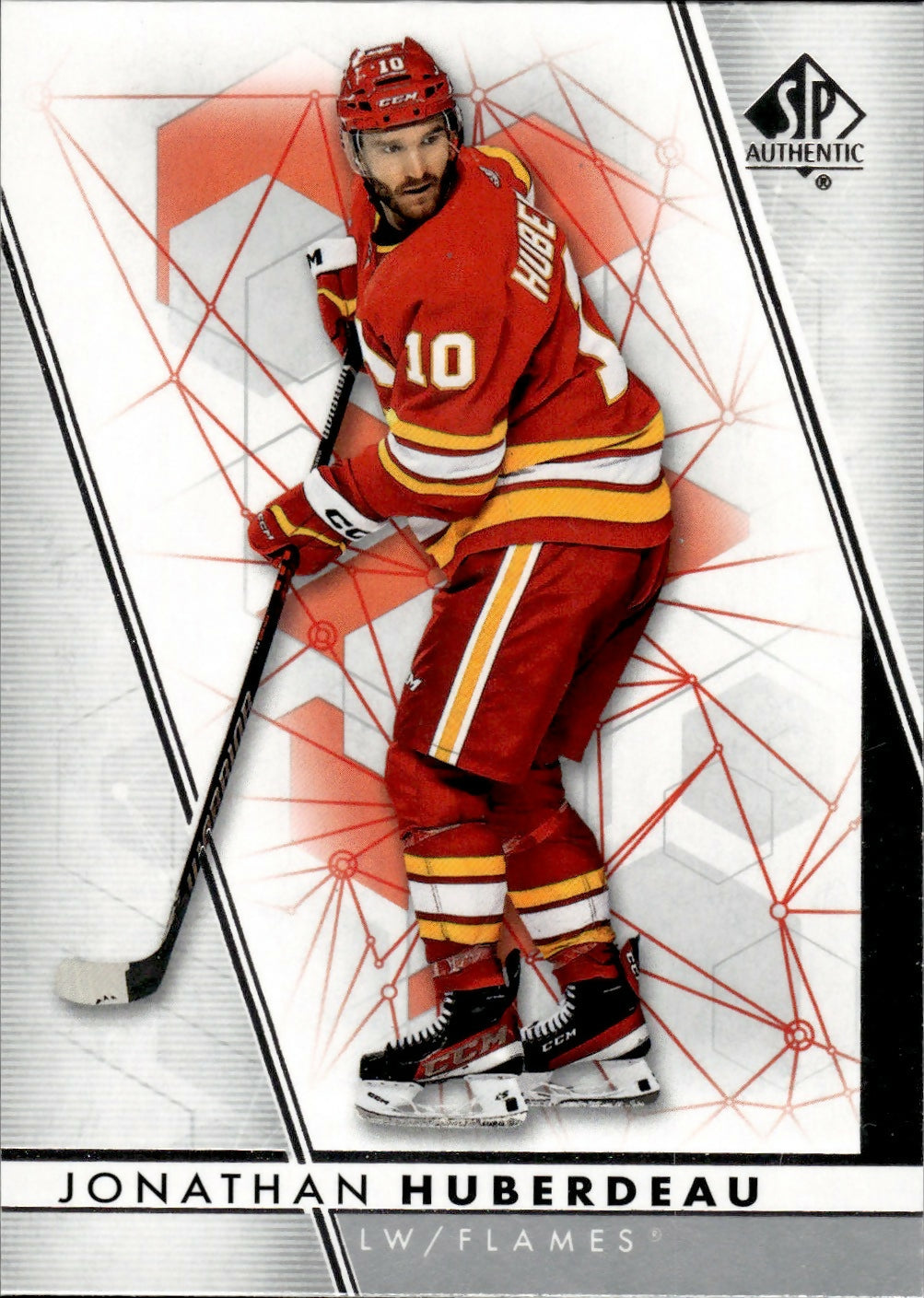 2022-23 Upper Deck SP Authentic Hockey - Base #11 Jonathan Huberdeau - Calgary Flames