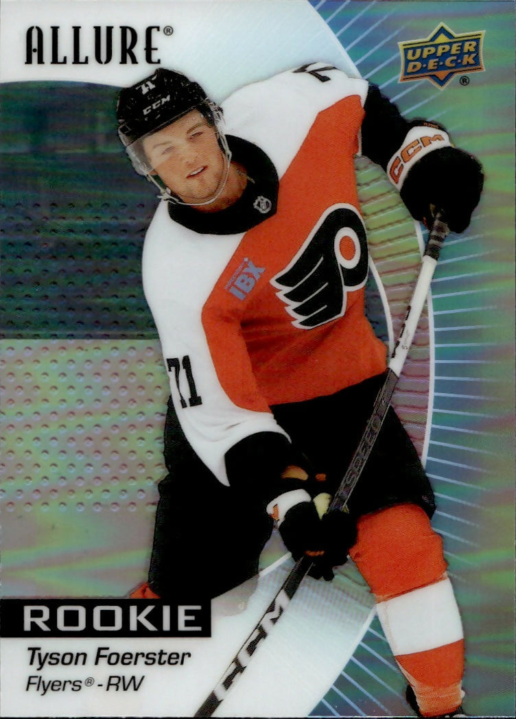 2023-24 Upper Deck Allure Hockey - Base #116 Tyson Foerster - Philadelphia Flyers - A