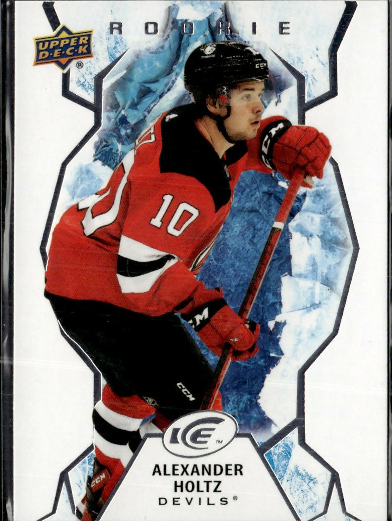 2021-22 Upper Deck Ice #125 Alexander Holtz New Jersey Devils