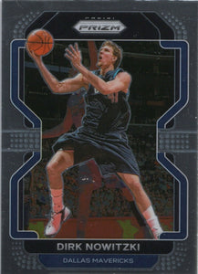 2021-22 Panini Prizm Basketball - Base # 289 Dirk Nowitzki - Dallas Mavericks