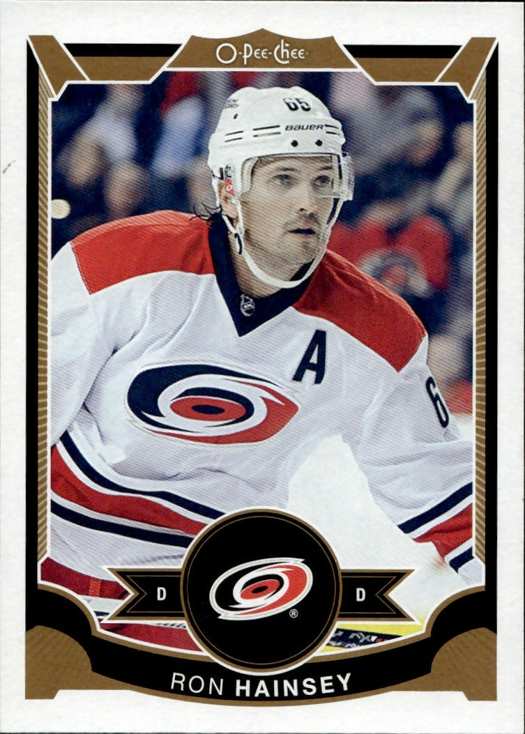 2015-16 Upper Deck O-Pee-Chee Hockey - Base #418 Ron Hainsey - Carolina Hurricanes