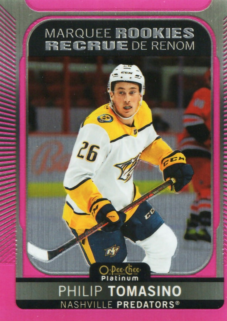 2021-22 Upper Deck O-Pee-Chee Platinum Hockey - Base - Matte Pink #292 Philip Tomasino - Nashville Predators - A
