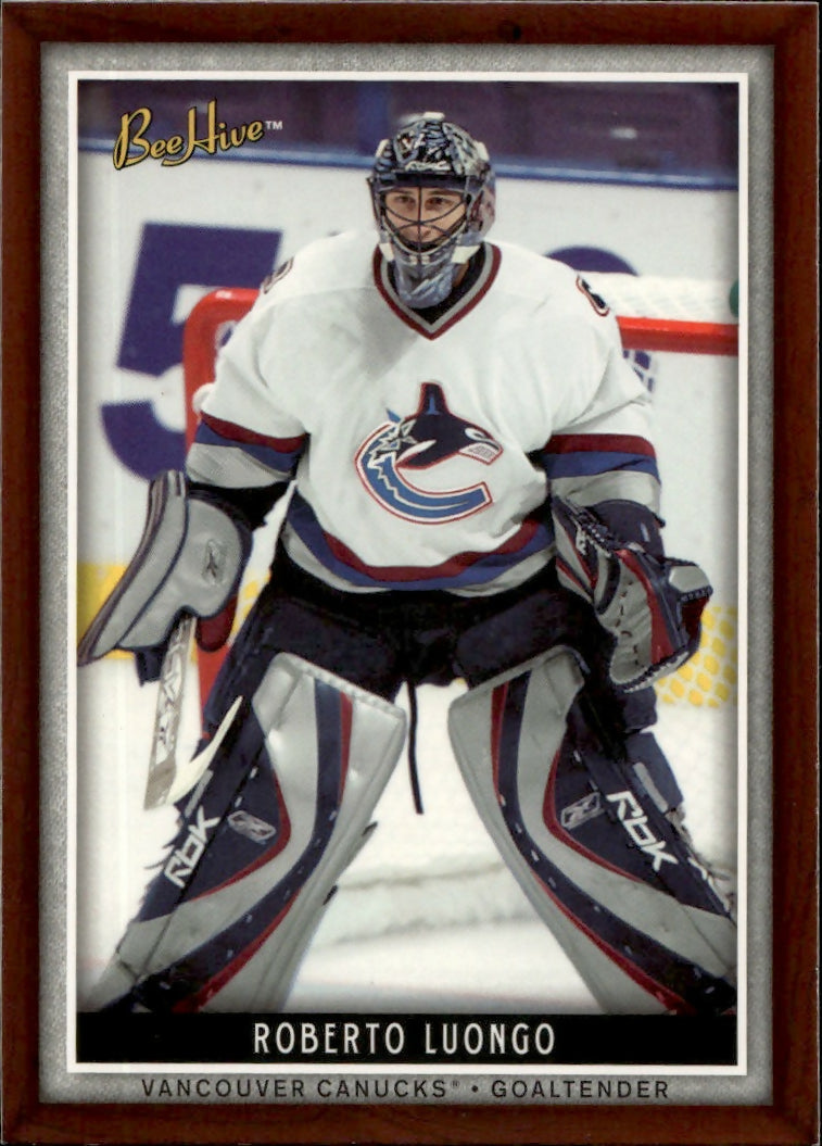 2006-07 Upper Deck - Bee Hive Hockey - Base #4 Roberto Luongo - Vancouver Canucks - A