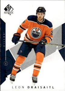 2018-19 Upper Deck SP Authentic Hockey - Base #49 Leon Draisaitl - Edmonton Oilers