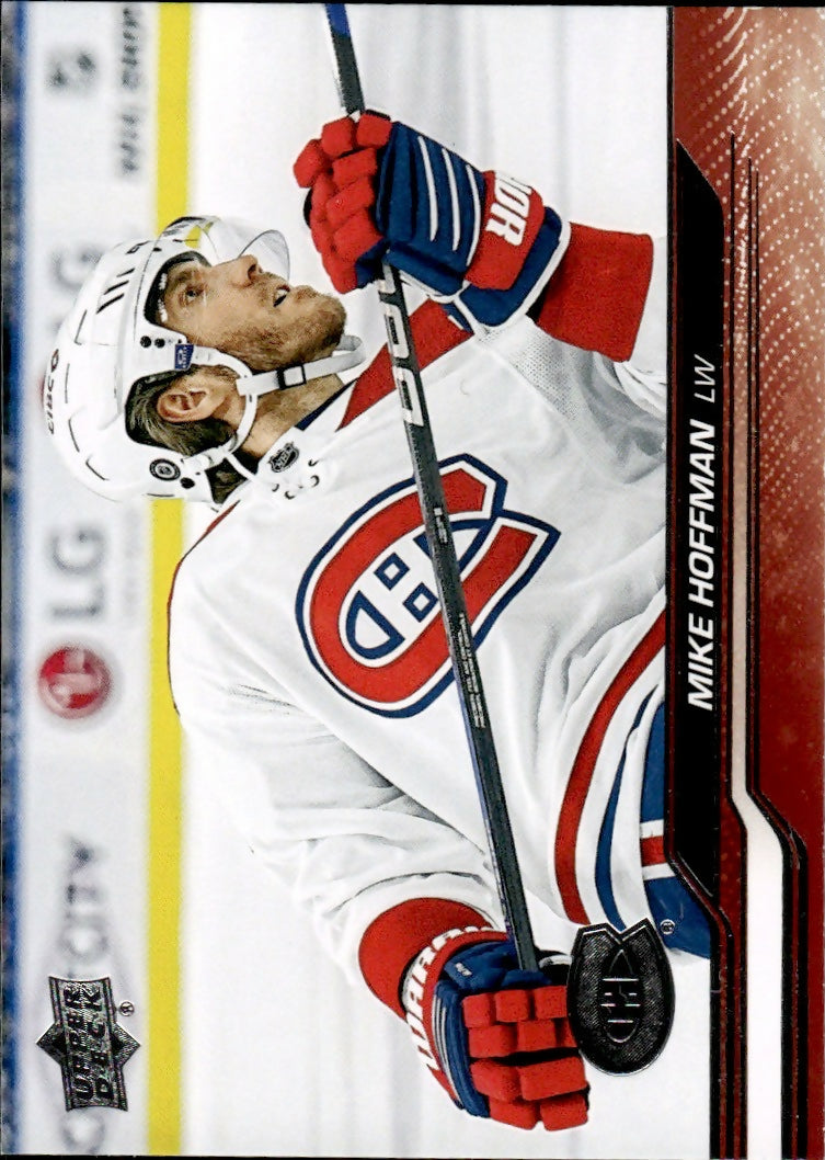 2023-24 Upper Deck Series 2 Hockey - Base #342 Mike Hoffman - Montreal Canadiens