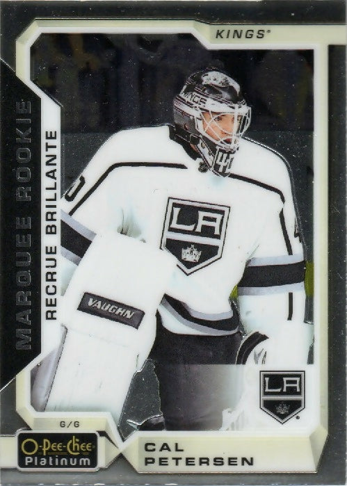 2018-19 Upper Deck O-Pee-Chee Platinum Hockey - Base - Marquee Rookie #169 Cal Patersen - Los Angeles Kings