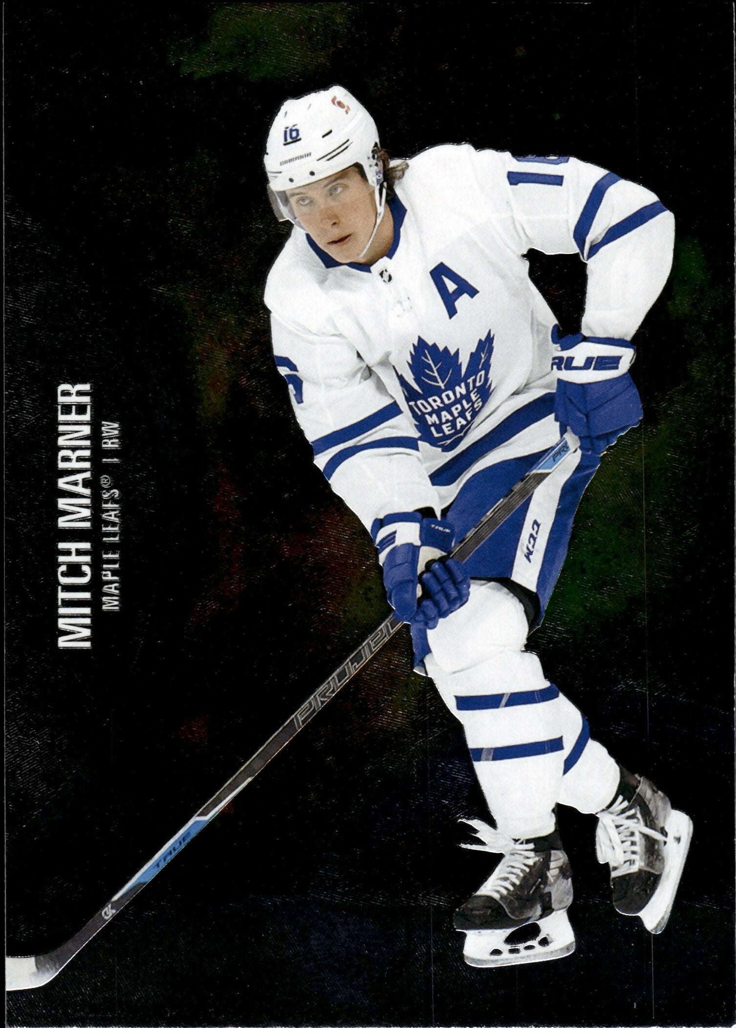 2021-22 Upper Deck Skybox Metal Universe Hockey Base #5 Mitch Marner - Toronto Maple Leafs - A