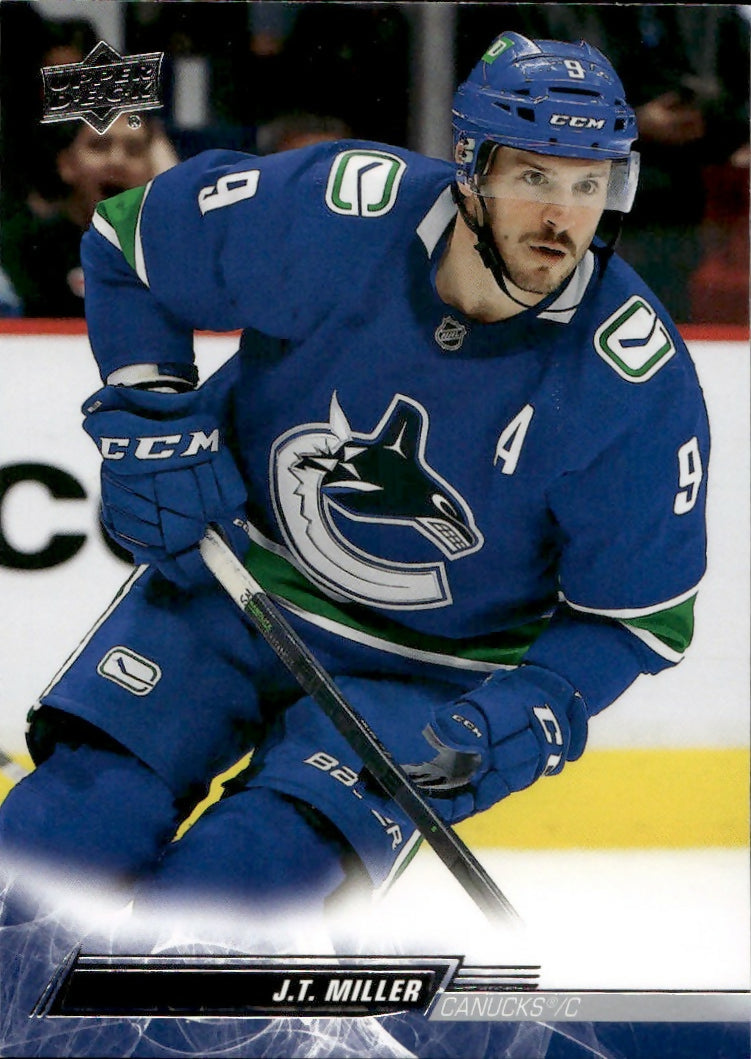 2022-23 Upper Deck Series 1 Hockey - Base #177 J.T. Miller - Vancouver Canucks - A