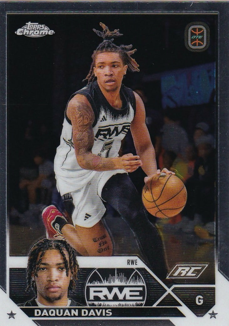 2023-24 Topps Chrome OTE Overtime Elite - Base #86 Daquan Davis - RWE - A