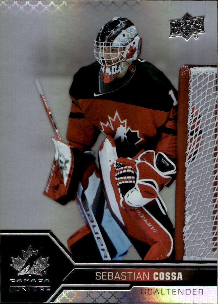 2022 Upper Deck Team Canada - Base #9 Sebastian Cossa - A