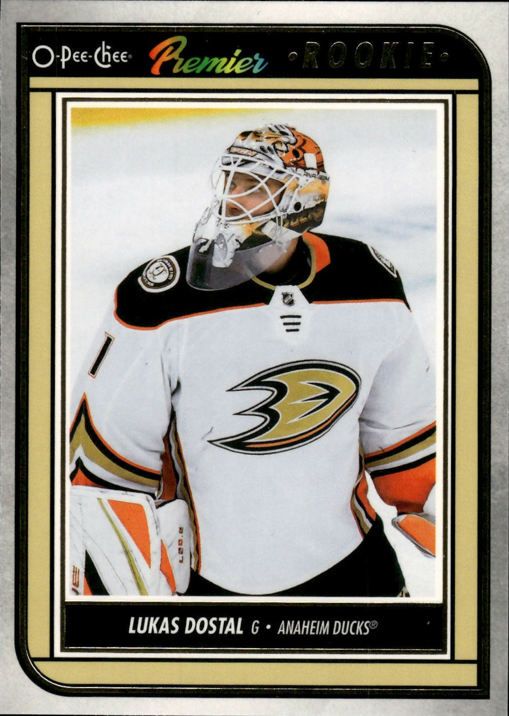 2022-23 Upper Deck O-Pee-Chee Hockey - Premiers #P-80 Lukas Dostal - Anaheim Ducks