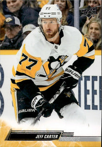 2022-23 Upper Deck Series 1 Hockey - Base #138 Jeff Carter - Pittsburgh Penguins - A