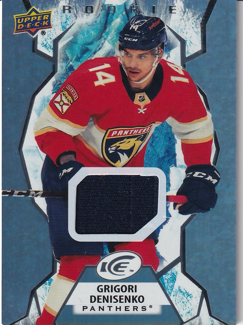 2021-22 Upper Deck Ice Jersey #146 Grigori Denisenko Florida Panthers