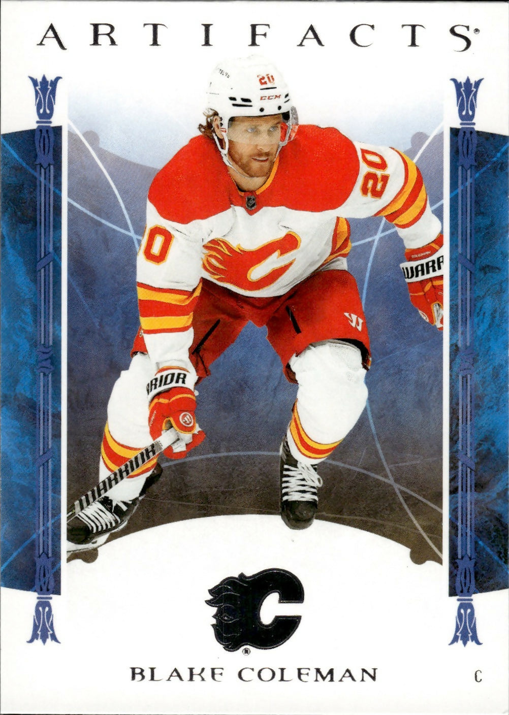 2022-23 Upper Deck Artifacts Hockey - Base #8 Blake Coleman - Calgary Flames