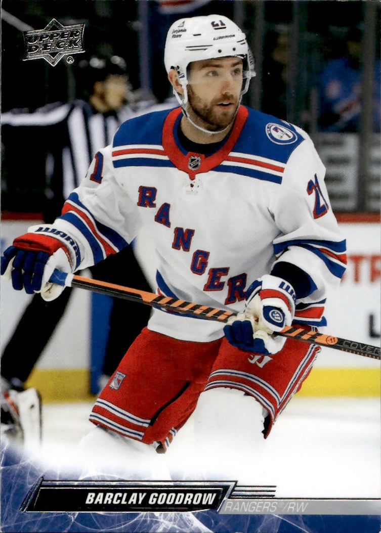 2022-23 Upper Deck Series 1 Hockey - Base #119 Barclay Goodrow - New York Rangers - A