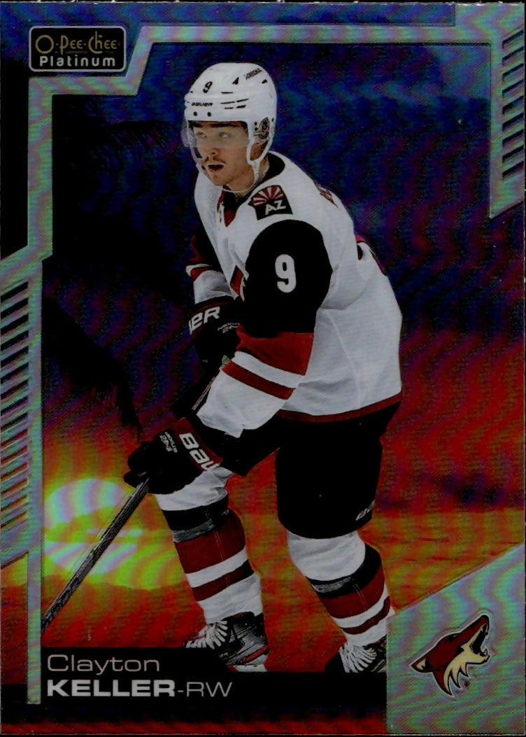 2020-21 Upper Deck O-Pee-Chee Platinum - Base - Sunset #30 Clayton Keller - Arizona Coyotes - A