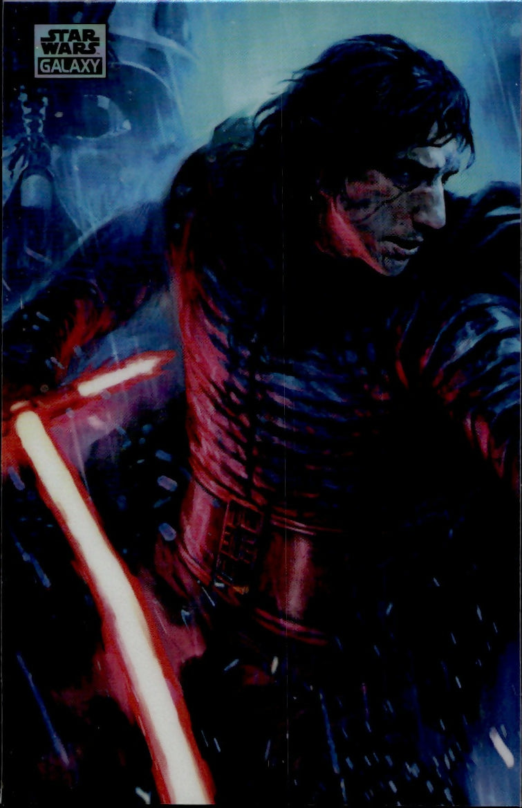 2024 Topps Star Wars Galaxy Chrome - Base #71 The Duel Kylo Ren - A