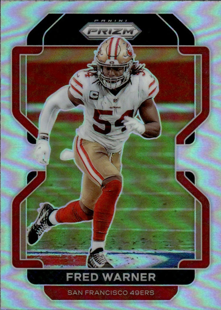 2021 Panini Prizm Football Base - Prizm #59 Fred Warner San Francisco 49ers - A