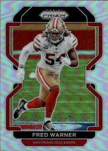 2021 Panini Prizm Football Base - Prizm #59 Fred Warner San Francisco 49ers - A