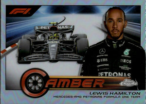 2023 Topps Chrome Formula 1 Camber #CAM-LH Lewis Hamilton - Mercedes-AMG Petronas Formula One Team - A