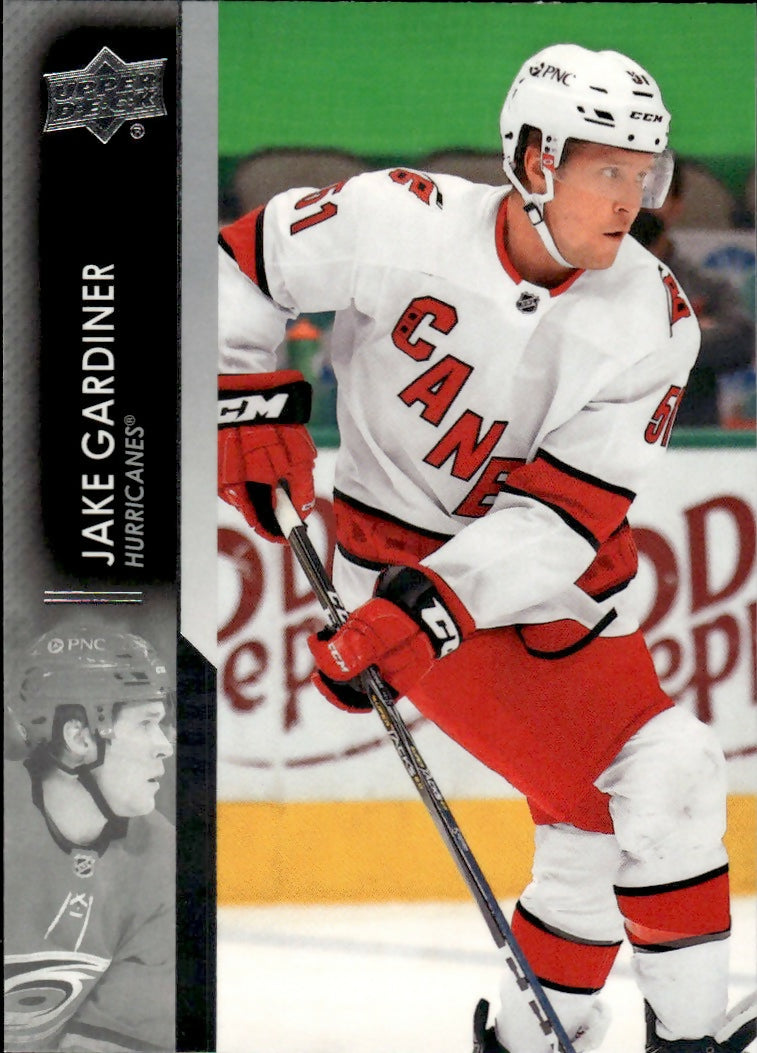 2021-22 Upper Deck Series 2 Hockey - Base #283 Jake Gardiner - Carolina Hurricanes - A