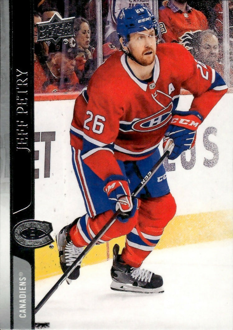 2020-21 Upper Deck Series 1 Hockey #98 Jeff Petry - Montreal Canadiens