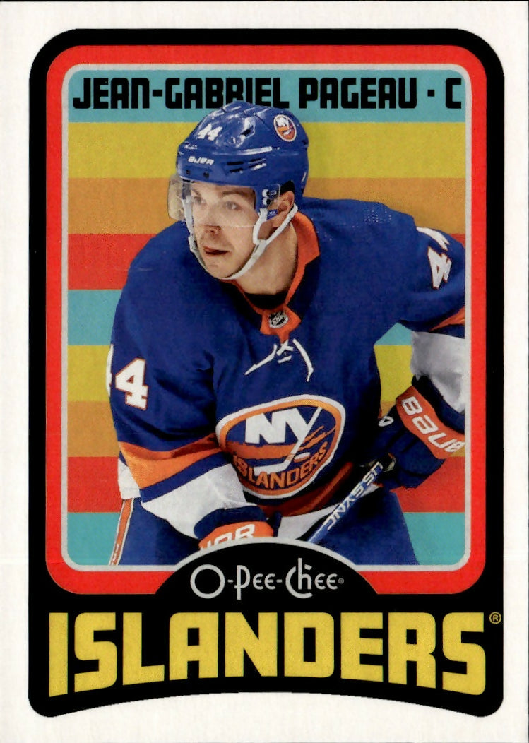 2024-25 Upper Deck O-Pee-Chee - Base - Retro #197 Jean-Gabriel Pageau - New York Islanders - A