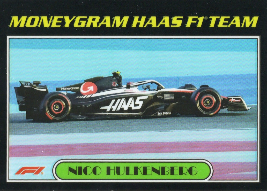 2023 Topps Chrome Formula 1 Autos of 1977 #AU77-NH Nico Hulkenberg - Moneygram Haas F1 Team - A