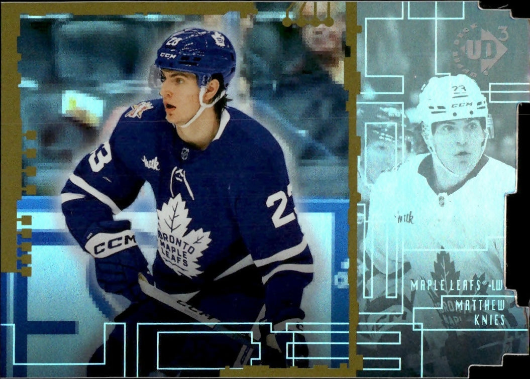 2023-24 Upper Deck Extended Series - Technology FX-13 #UD3-27 Matthew Knies - Toronto Maple Leafs - A