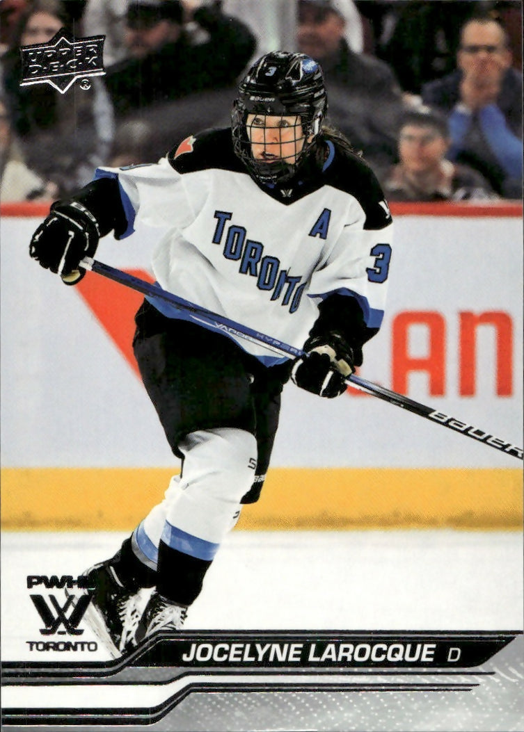 2024-25 Upper Deck PWHL Hockey - Base #47 Jocelyne Larocque - Toronto Sceptres - A