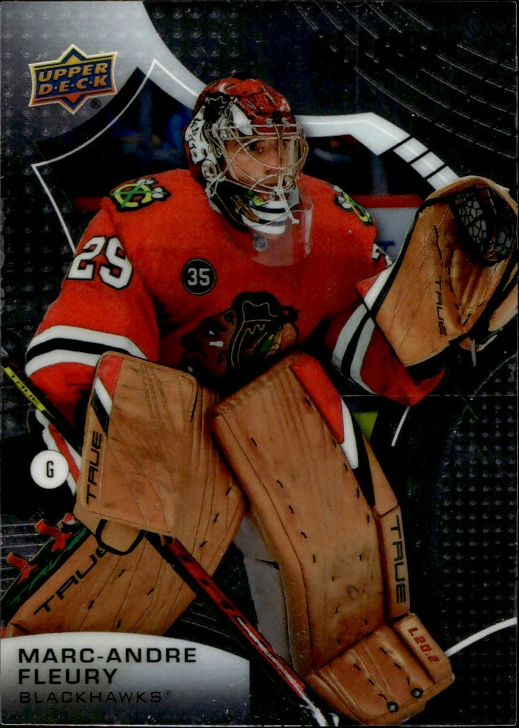 2021-22 Upper Deck Allure Hockey - Base #30 Marc-Andre Fleury - Chicago Blackhawks - A