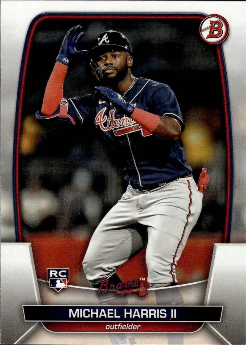 2023 Bowman Baseball - [Base] #76 Michael Harris II - Atlanta Braves - A