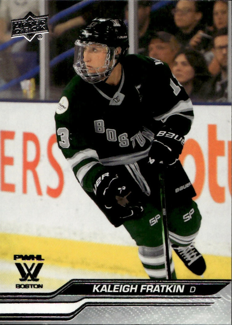 2024-25 Upper Deck PWHL Hockey - Base #21 Kaleigh Fratkin - Boston Fleet - A
