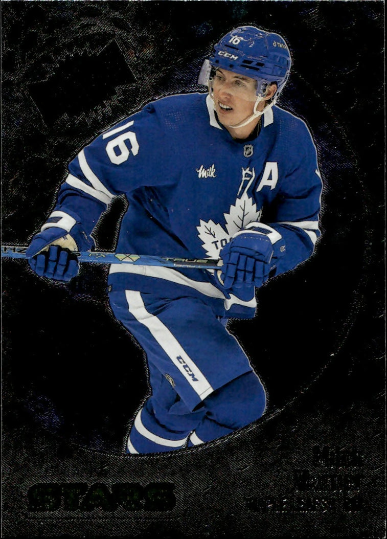2022-23 Upper Deck Skybox Metal Universe - Base - Stars #102 Mitch Marner - Toronto Maple Leafs - A