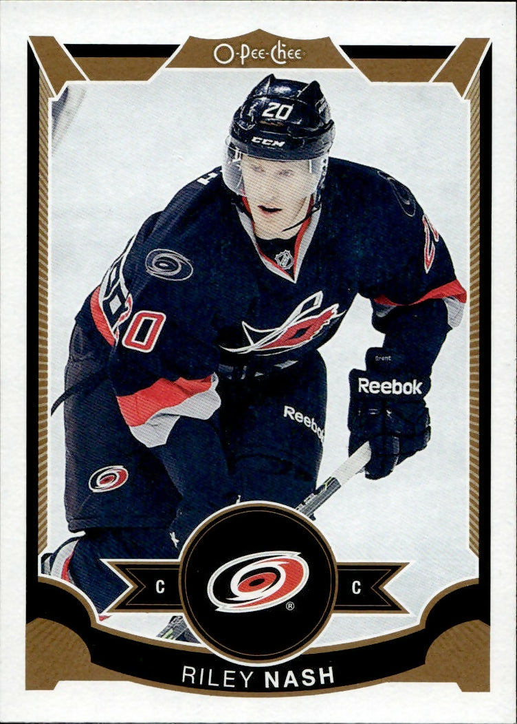 2015-16 Upper Deck O-Pee-Chee Hockey - Base #283 Riley Nash - Carolina Hurricanes