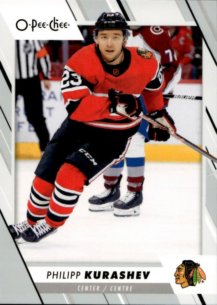 2023-24 Upper Deck O-Pee-Chee Hockey - Base #443 Philipp Kurashev - Chicago Blackhawks - A